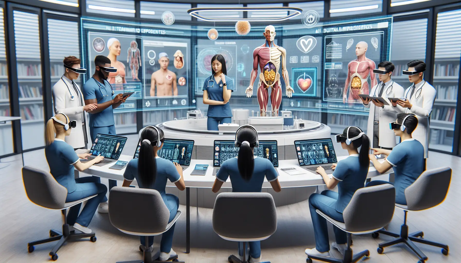 Benefits of AI Integration in Training Future Healthcare Professionals